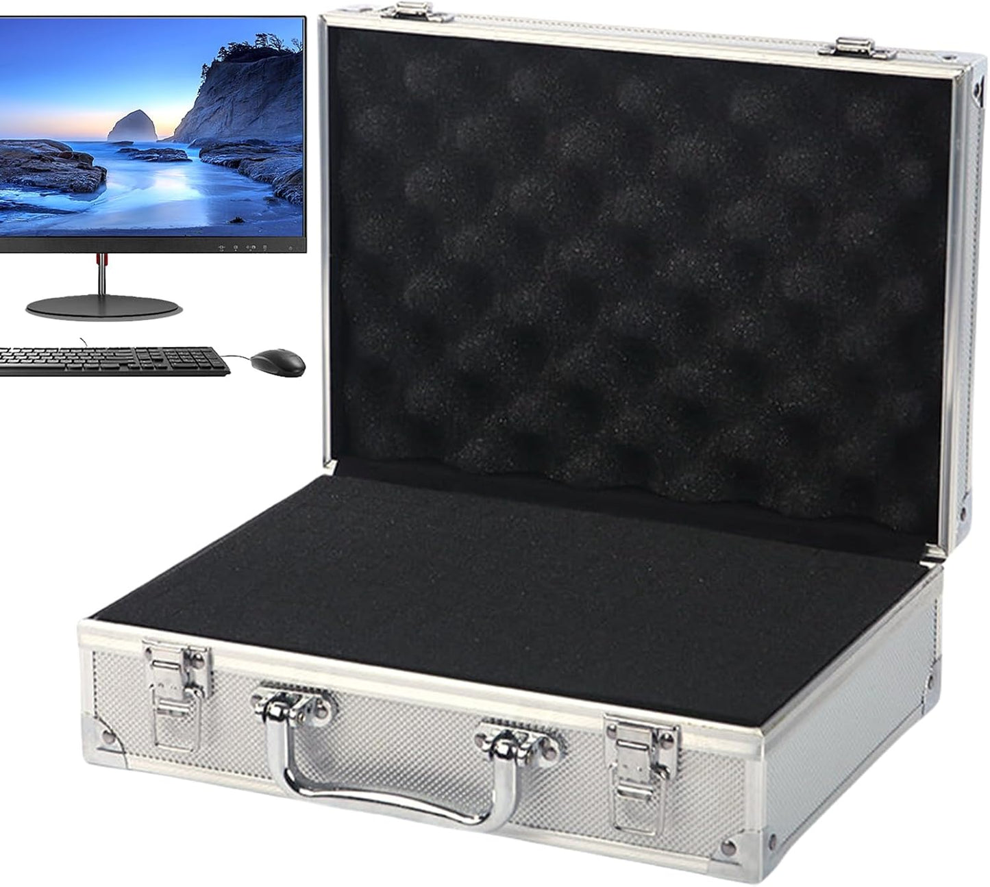  Boîte De Rangement En Aluminium | Boîte De Rangement De Protection Universelle | Organisateur D'outils Portables | La Boîte De Rangement En Aluminium Est Conçue Pour Fournir Une Solution Polyvalente