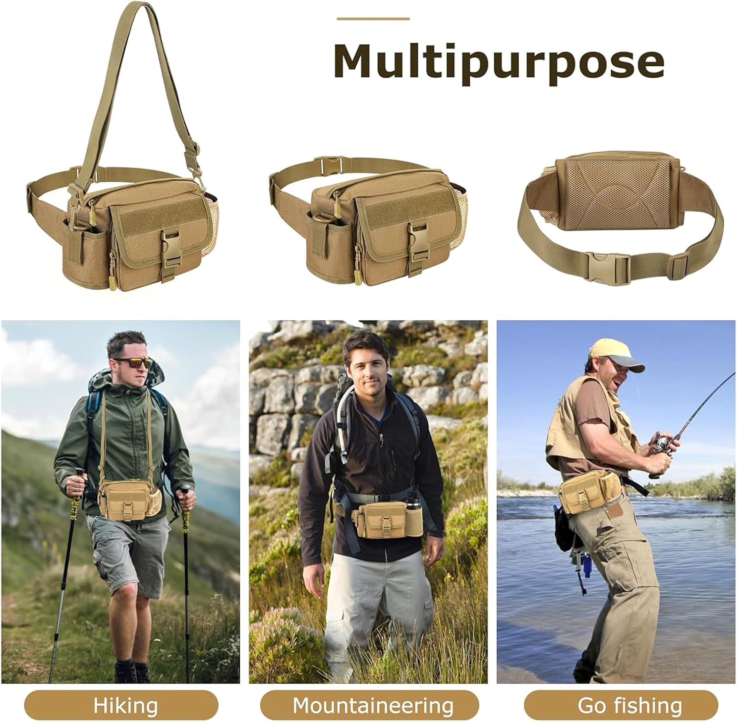  Porte-outils Légers Avec Poches D'épaule Avec Répartition Ergonomique Du Poids Et Fermetures éclair Robustes Pour La Prospection Des Détecteurs De Métaux étanche