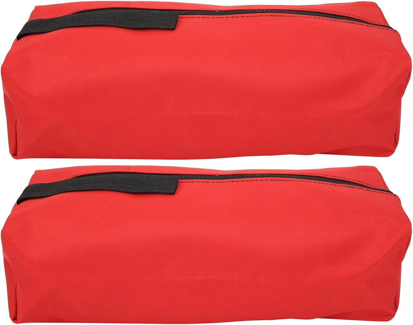  VGEBY Sac à Outils En Polyester 600D Résistant, Organisateur D'outils à Main Avec Fermeture éclair Fluide Et Fond Large Pour Ranger Clés, Tournevis Et Petits Outils. (rouge)