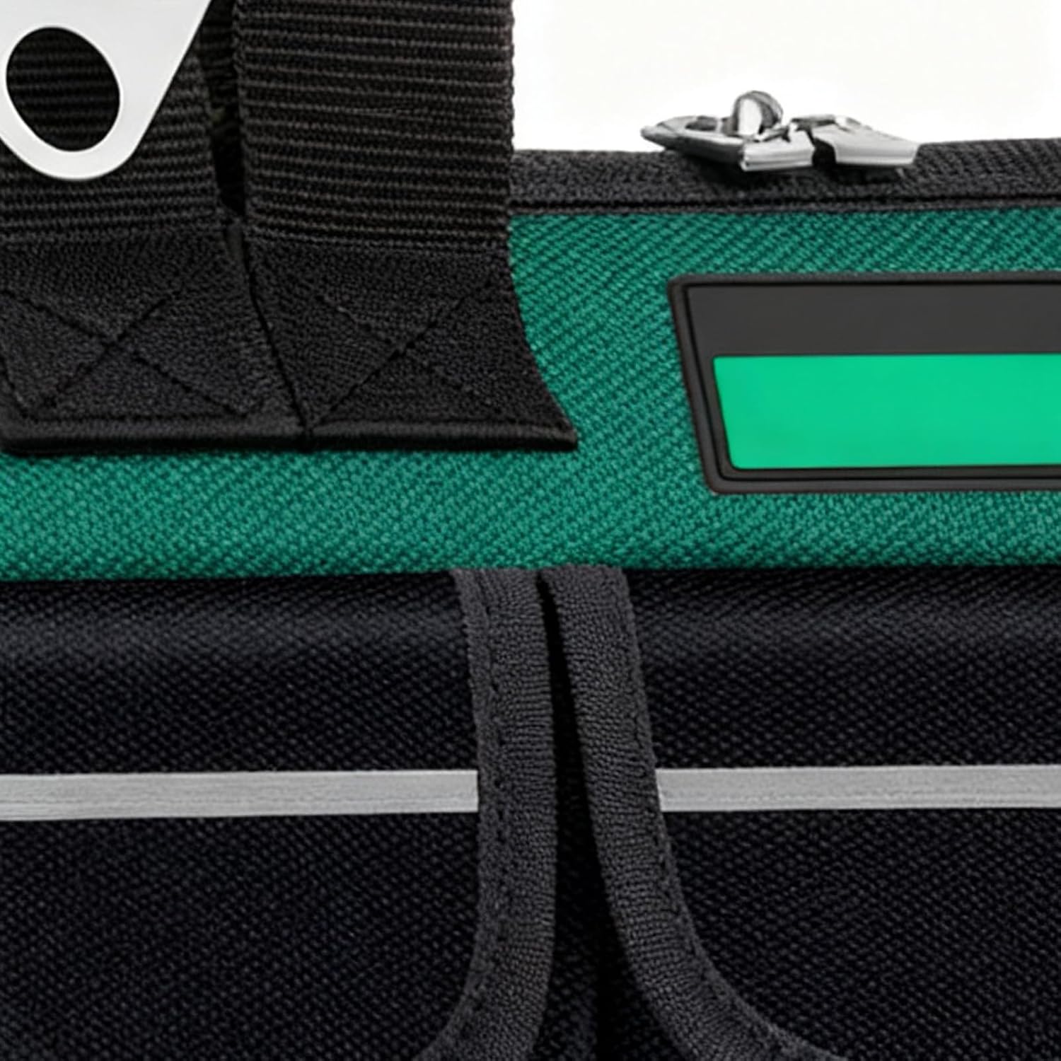 Genérico Organiseur Pour Sac à Outils – Oxford Sacs Lourds De Grande Capacité à Large Ouverture Avec Bandoulière, Rangement Durable Pour Travaux De Construction D'électriciens, Dortoir Pour Voiture, équipement