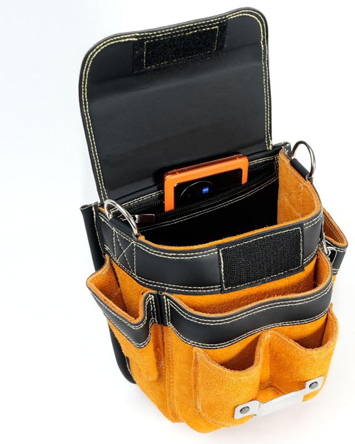  Générique Pochette De Ceinture À Outils,Sac De Ceinture Imperméable - Avec Bretelle Amovible Et Porte-Outil | Pour Les Travaux De Construction, D'Électricité, De Maintenance, De