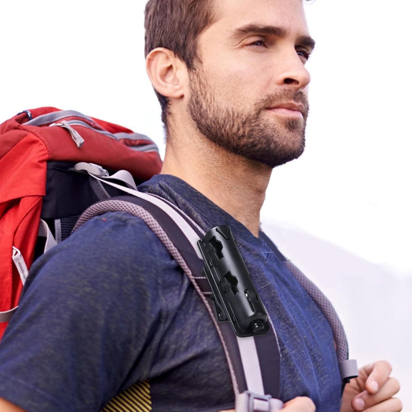  Attache Ceinture Métal,Pince à Ressort Métallique Clip Ceinture Porte-Outils - Sac Organisateur Porte-Outils Ajustable Compact Portable Économe En Espace Pour Randonnée Et Travail En