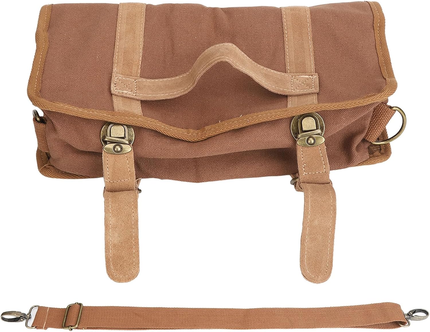  Sac à Outils De Barman, étui De Bar En Toile De Grande Capacité Avec Bandoulière Réglable, Organisateur Portable Compact Avec Compartiments Pour Les Fêtes De Camping, Barmen à Domicile (Café)