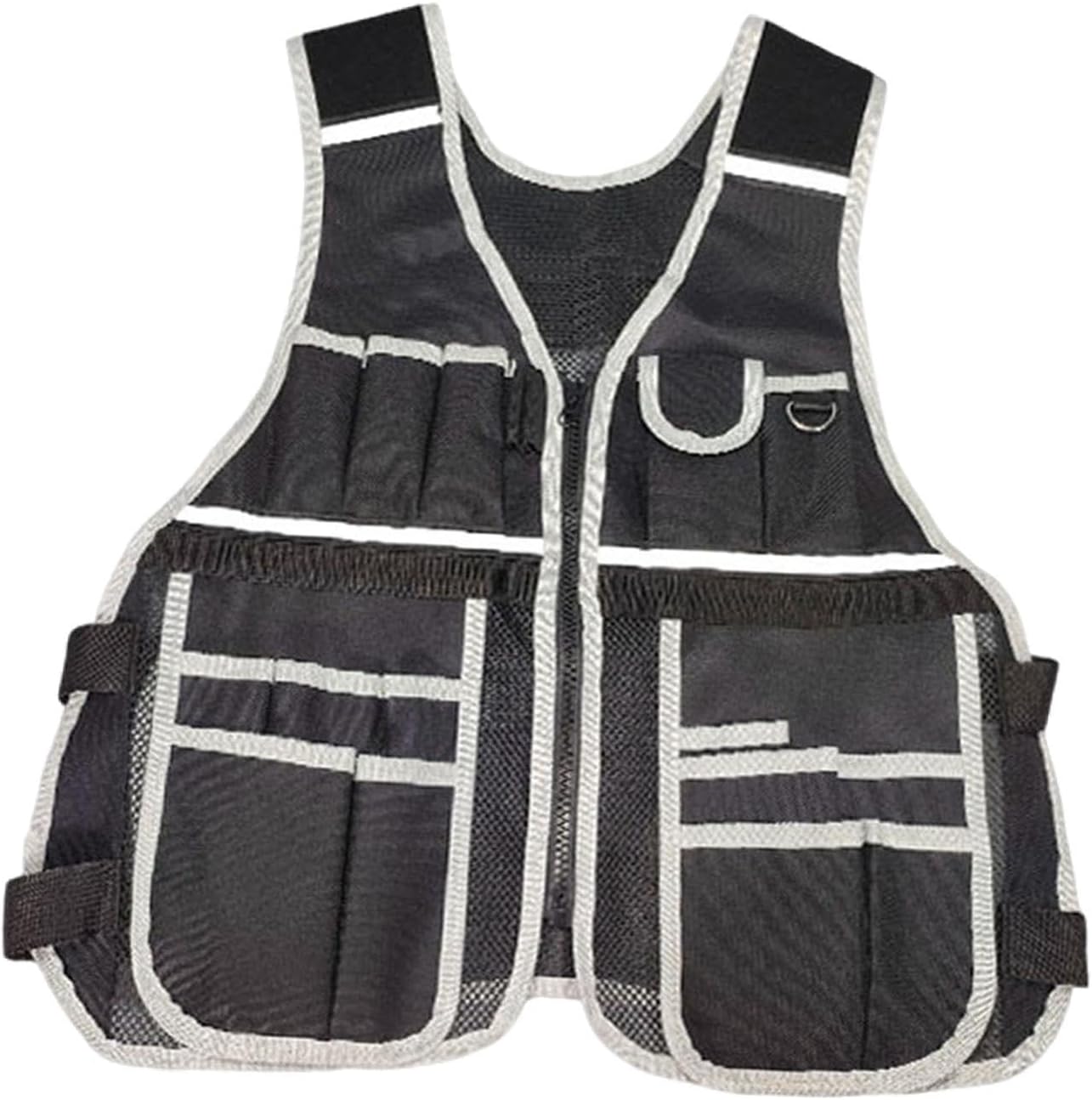  Gilet De Travail Multipoches, Gilet Réfléchissant, Gilet Porte-outils, Gilet D'électricien Oxford Avec Poches à Outils, Adapté Aux électri