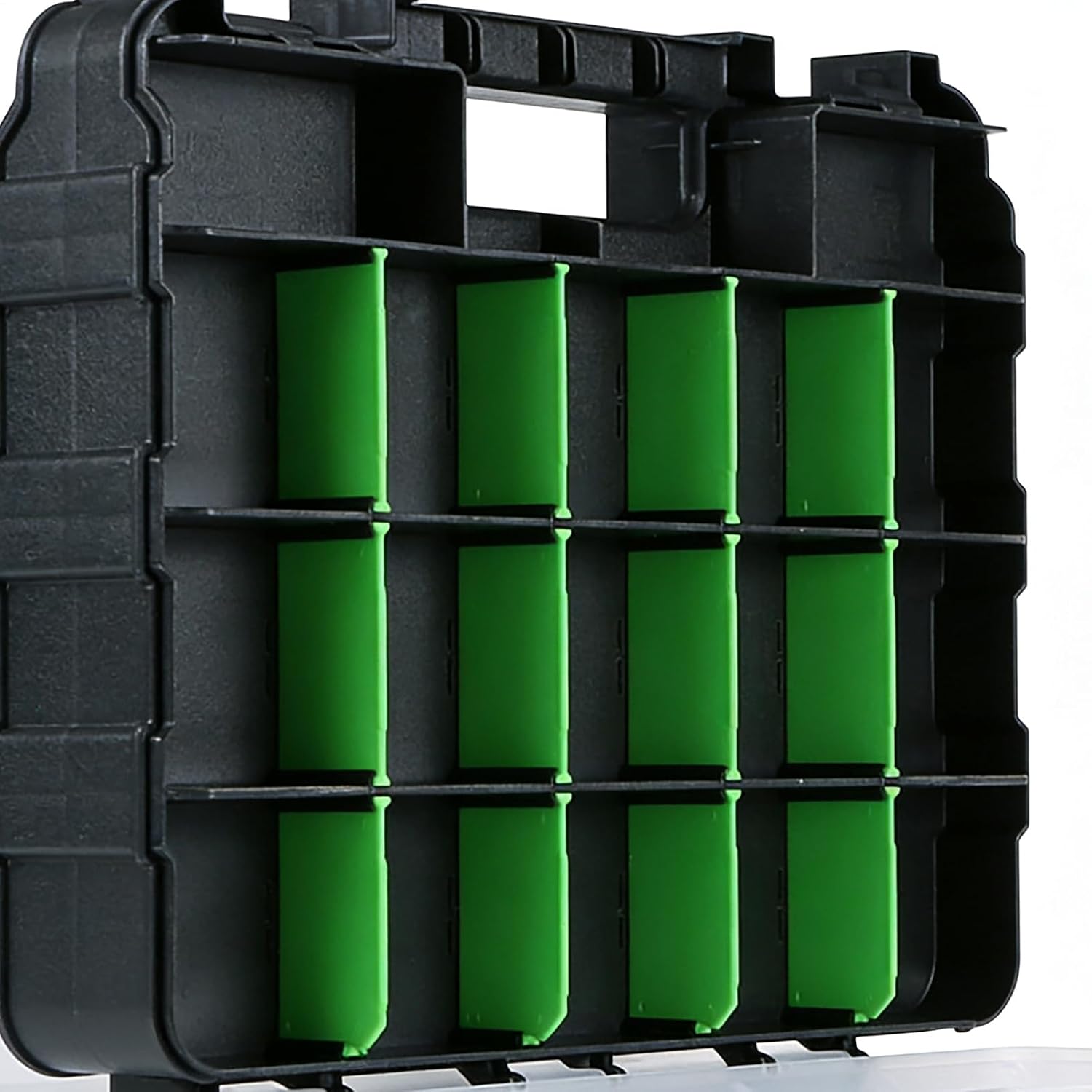 GENERIC Organiseur De Vis, Organiseur à 34 Compartiments | Boîte à Outils | Pour écrous, Boulons, Perles, Bijoux, Composants électroniques, Artisanat, Garage, Bureau, Maison, électriciens