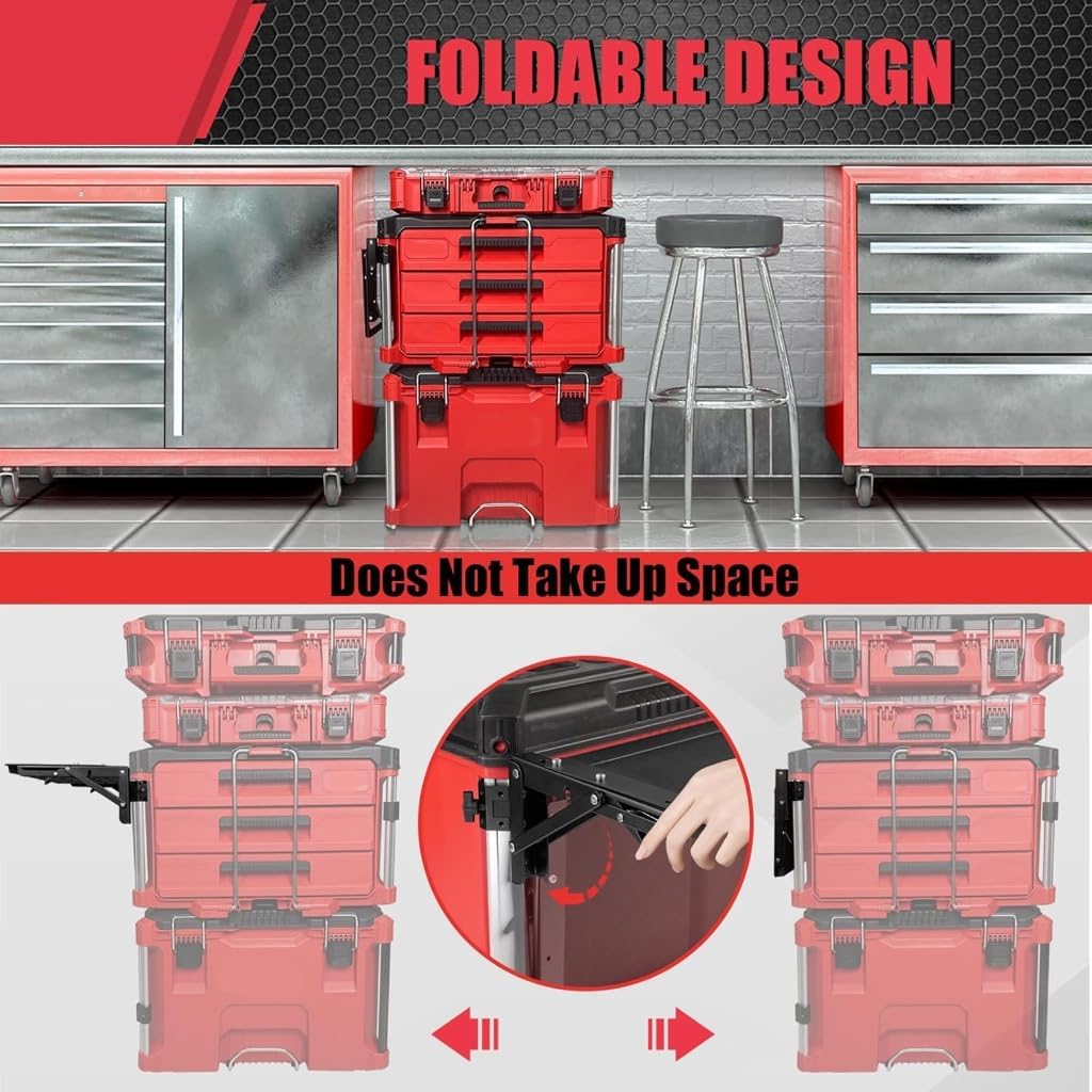  Plateau D'établi Magnétique Pliable Pour Outils Et Espaces De Travail Extensibles