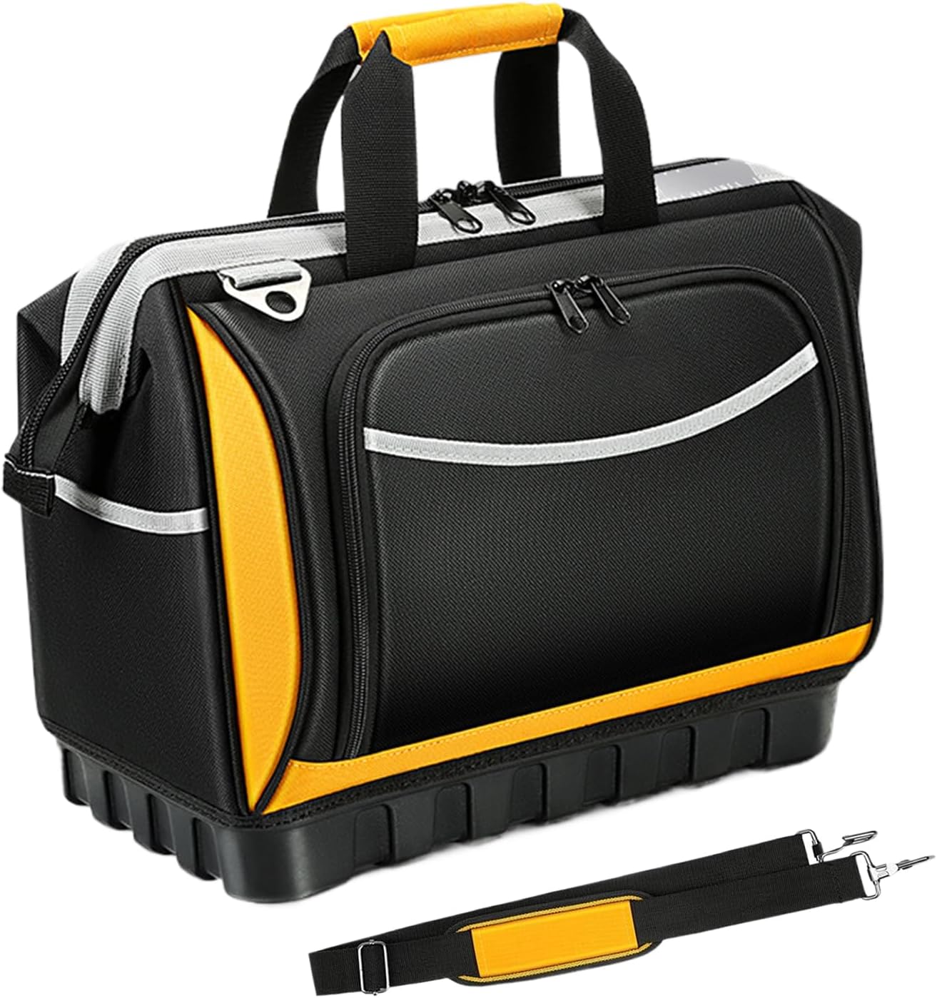 GENERIC Organisateur De Sac à Outils - Sac Pour électricien Multi-poches, Sac Imperméable à Dur, Construction De Matériaux , Réparations à Domicile, Utilisation De Garage, Rangement, P