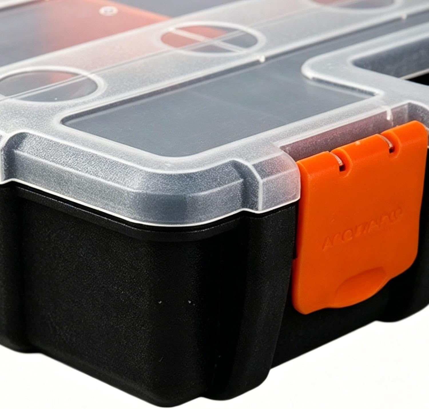 GENERIC Boîte à Outils De Rangement, 21 Compartiments Amovibles – Coffre à Outils Portable, Pour Petites Pièces, Attaches, Matériel De Pêche, Garage, Atelier, Studio