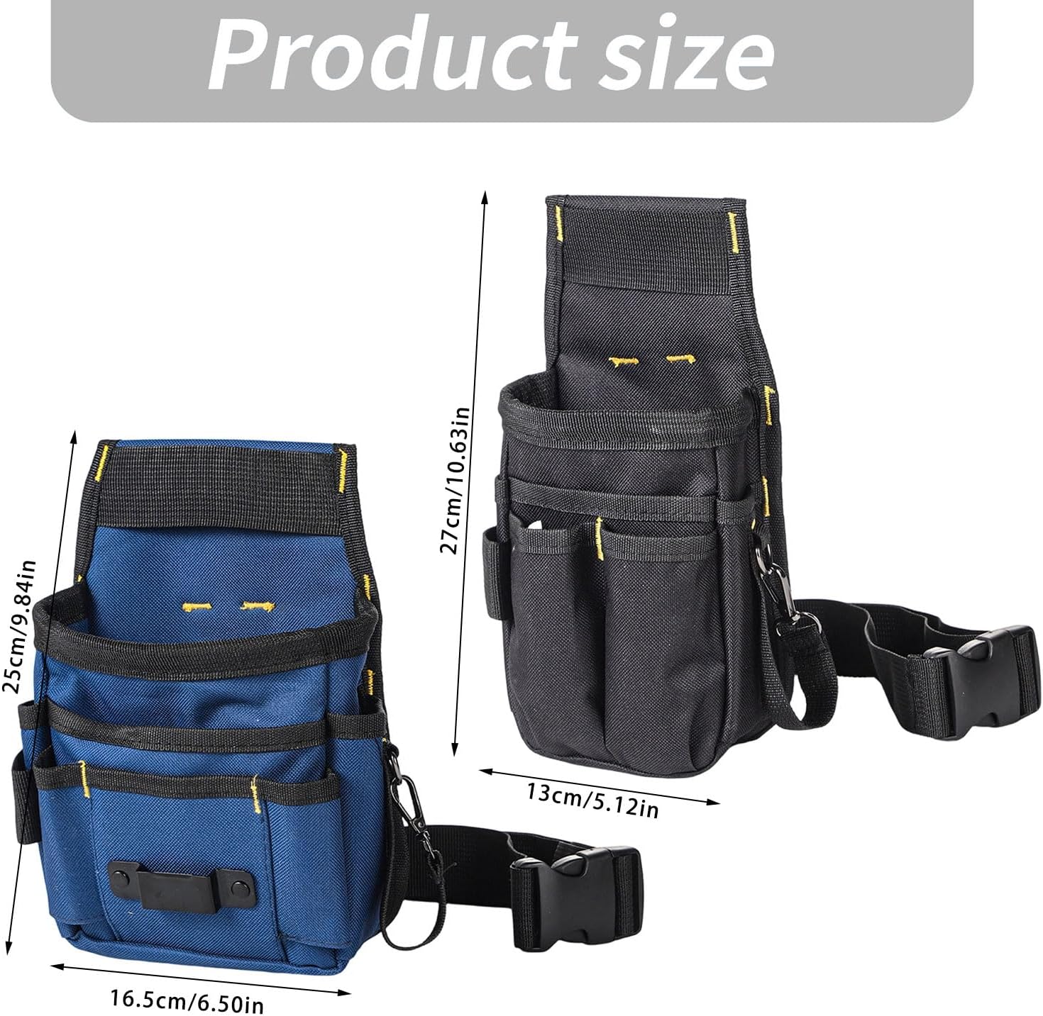  Pochettes à Outils D'électricien De Capacité Conçues Pour Une Récupération Rapide Des Outils Et Un Port Confortable En Journée