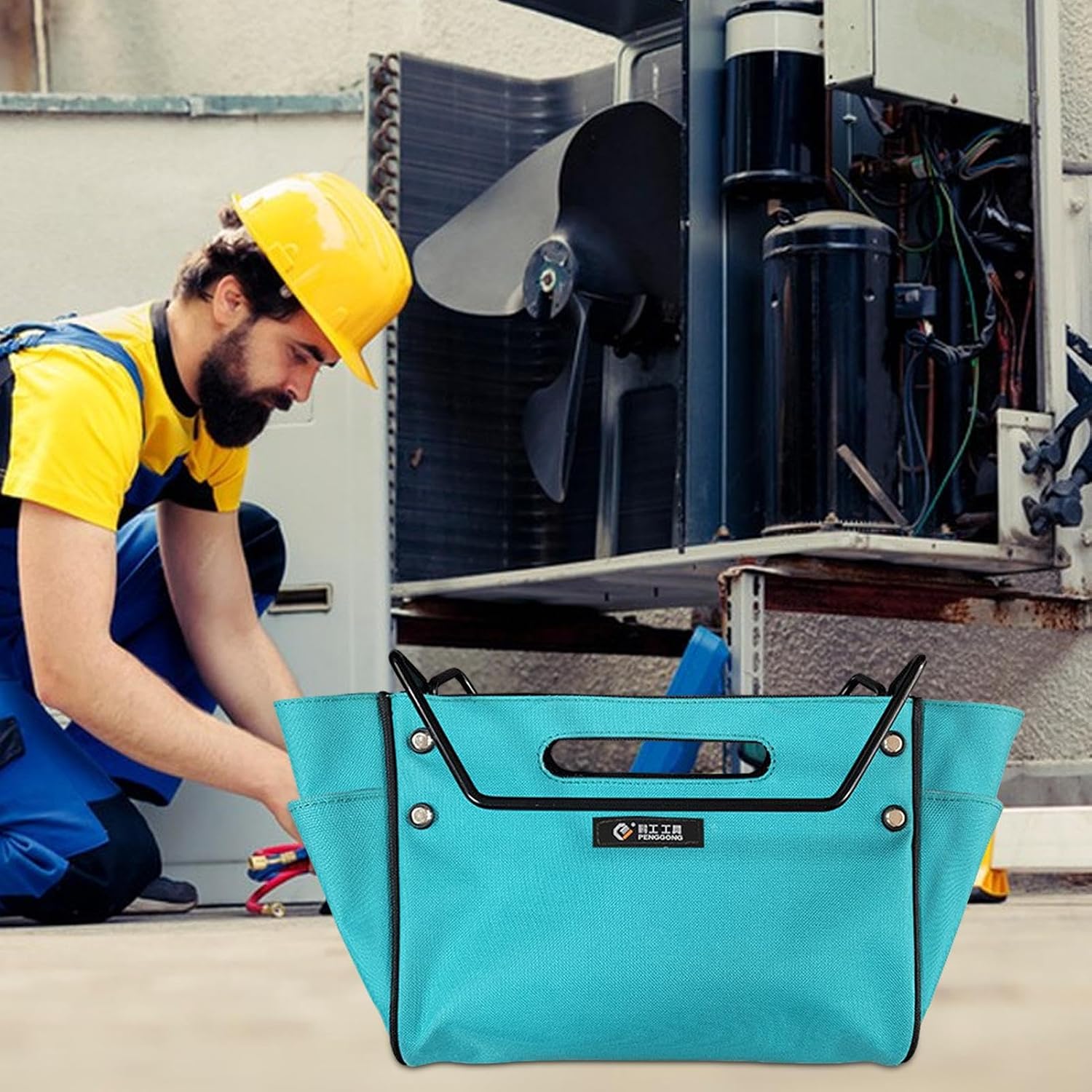  Porte-Outils Pour Échelle | Organisateur De Matériel Peintre - Caddy Pour Escabeau Télescopique,pour Peintres Propriétaires Électriciens Techniciens Couvreurs Jardiniers Atelier Garage Entrepôt