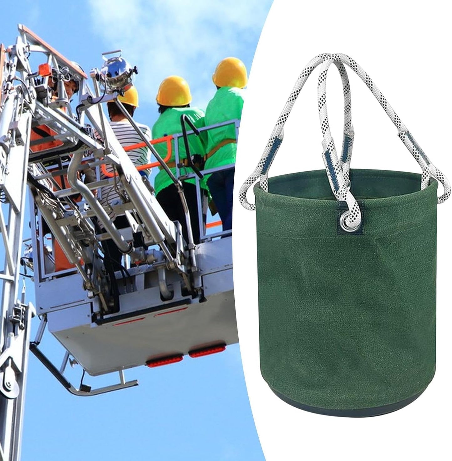  Sac Panier À Outils - Pochette De Rangement Organisation Outils,Porte-Équipement Léger Et Robuste Pour Outils Électriques