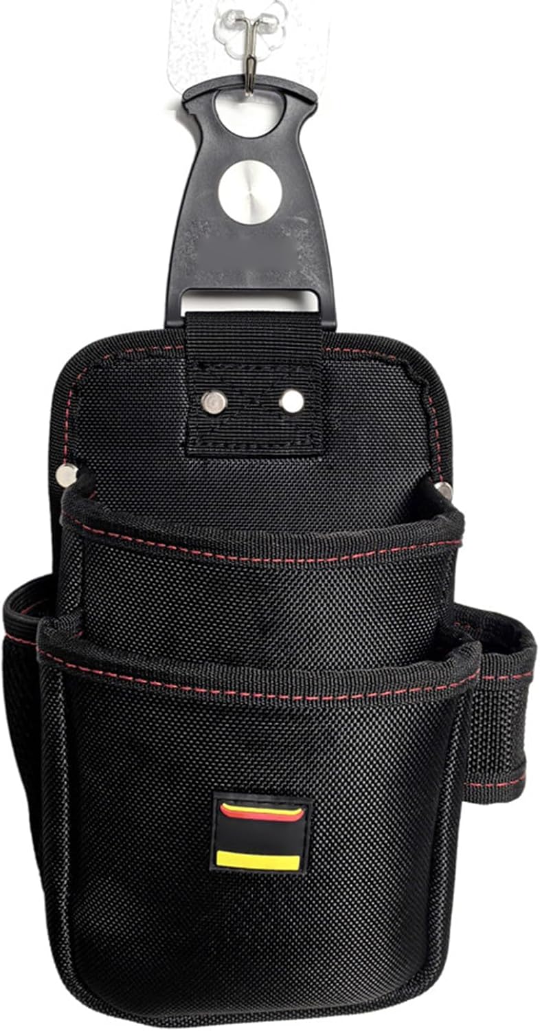  Pochette À Outils Avec Clip Ceinture - Pochette Charpentier - Sac Ceinture Imperméable Multi-Outils Porte-Outils Pour Travaux Intérieur Extérieur Soudage Peinture Toiture Pêche Voyage