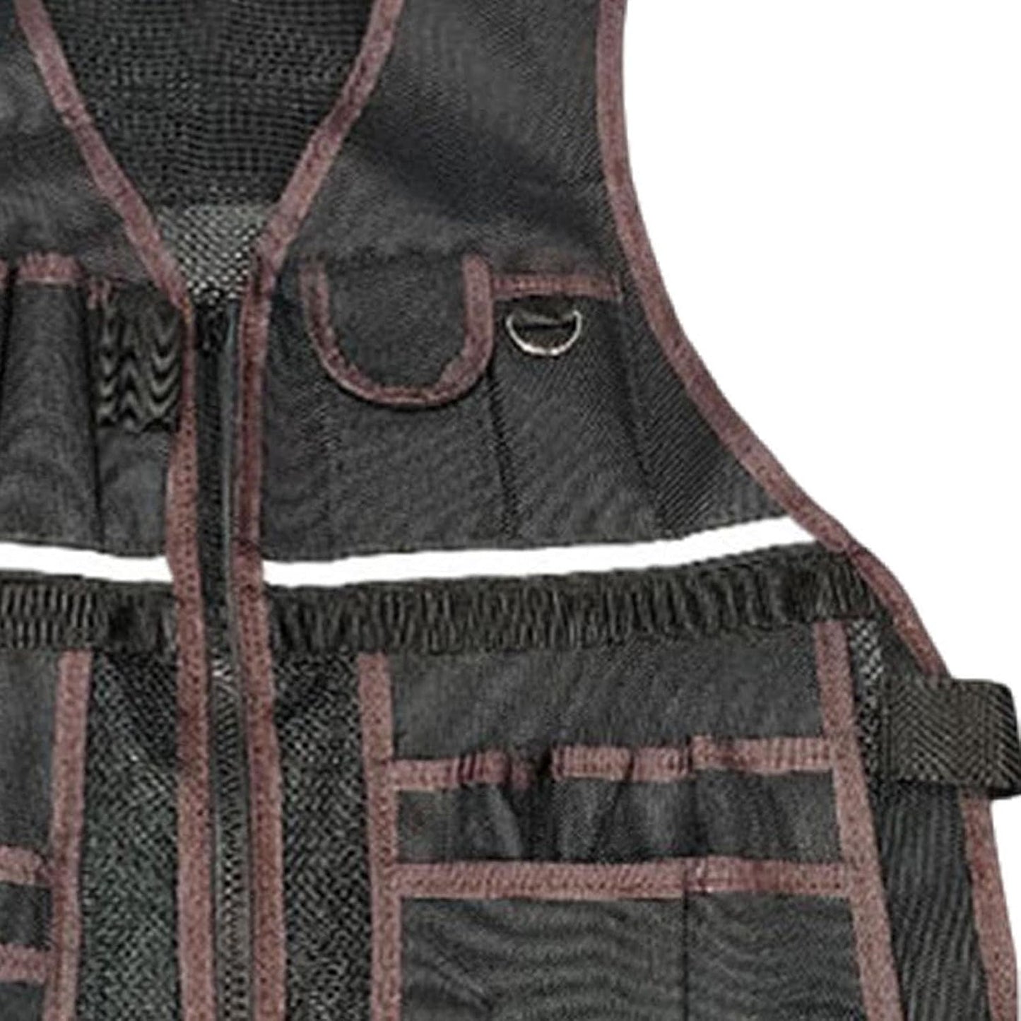  Gilet De Travail Multipoches, Gilet Réfléchissant, Gilet Porte-outils, Gilet D'électricien Oxford Avec Poches à Outils, Adapté Aux électri