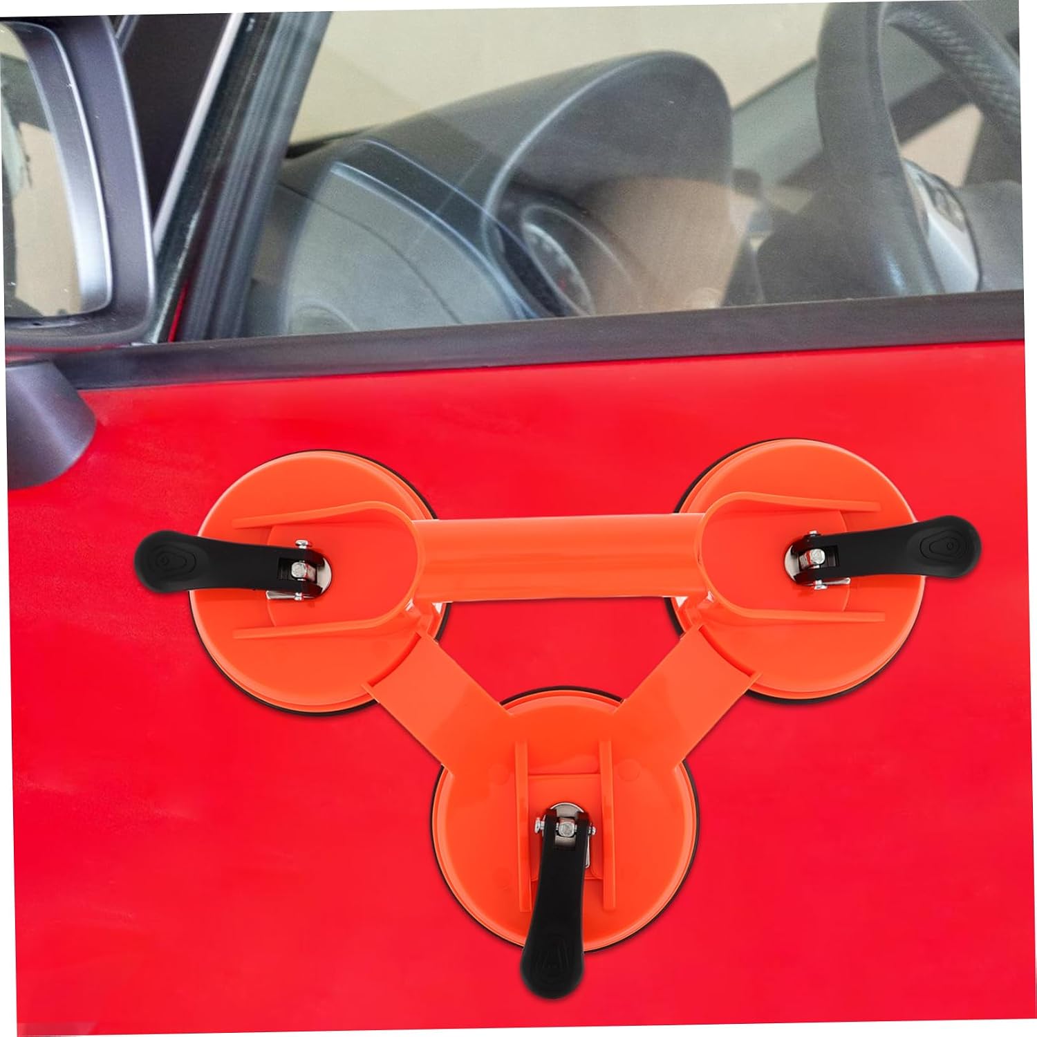  Ciieeo Ventouse Triple Pour Levage De Vitres De Voiture Support à Verre Outil De Réparation De Carrosserie Manipulation De Surfaces Lisses