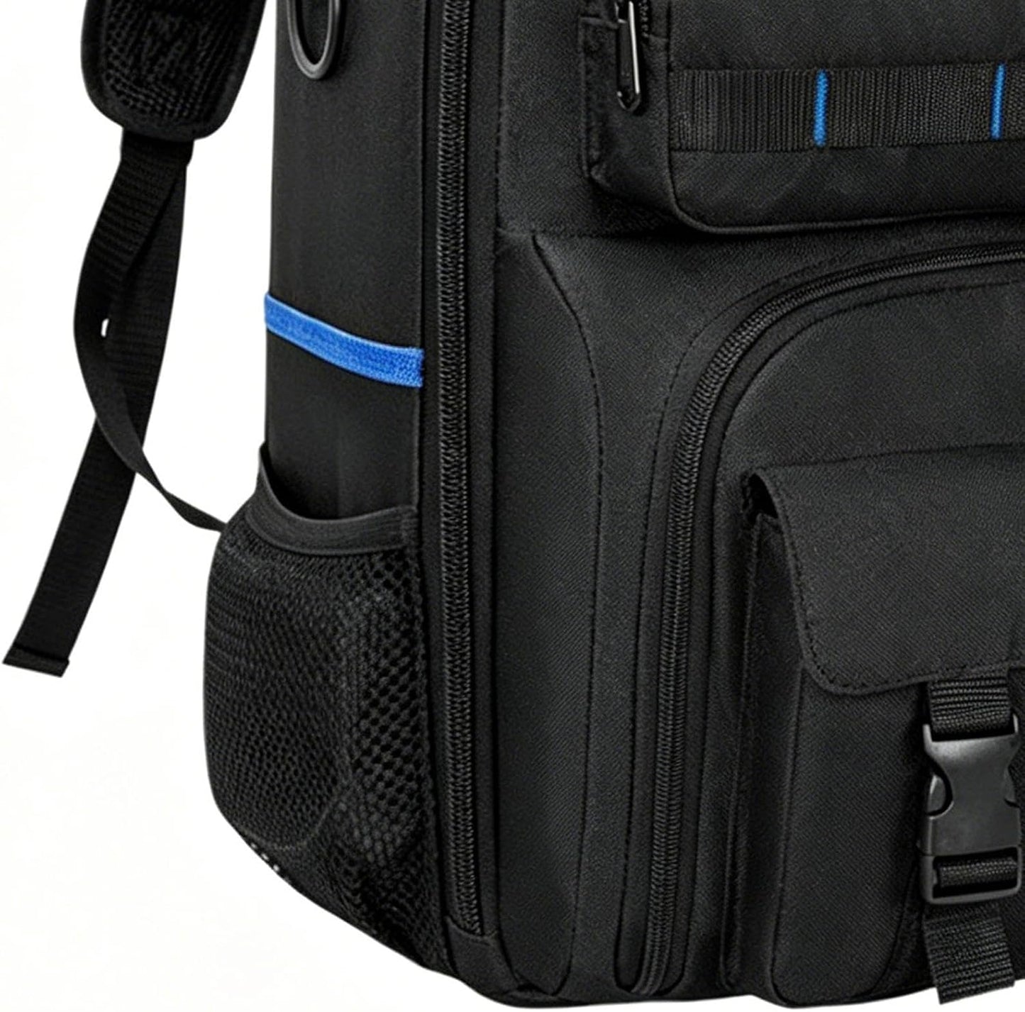 GENERIC Sac à Dos à Outils Robuste – Sac De Rangement à Base Rigide Pour équipement De Travail | Organiseur Multi-poches Avec Structure Renforcée, Technicien électricien Pour La Construction De Plombiers