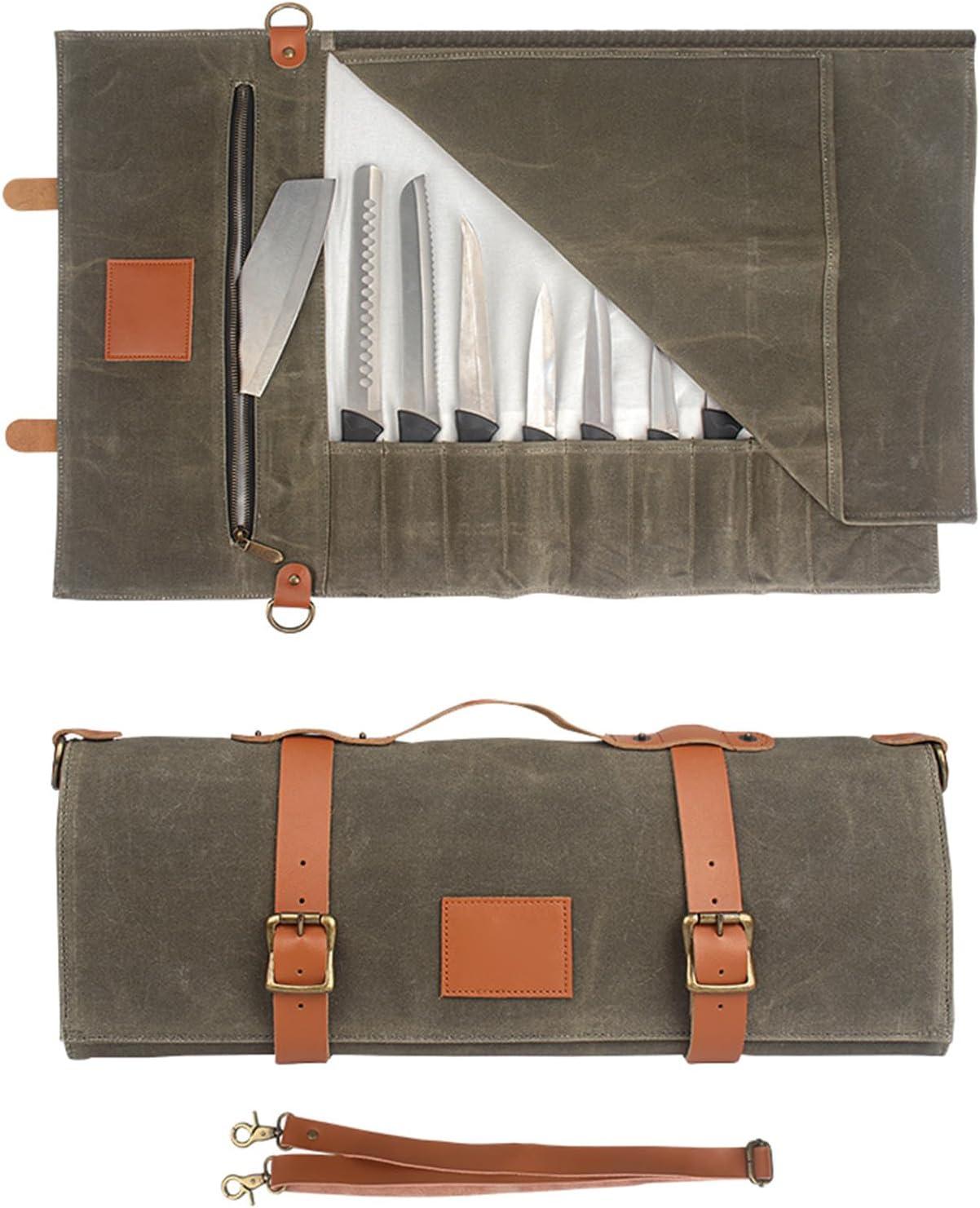  Sac à Outils De Chef Multifonctionnel Avec Poignée Et Bandoulière Pour Outils De Cuisine Et Accessoires