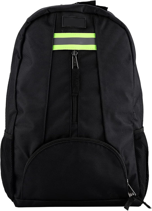 Sac à Dos à Outils Robuste, Sac D'électricien Avec épaule, Organisateur De Rangement D'outils Multi-poches Pour Entrepreneur (Noire)