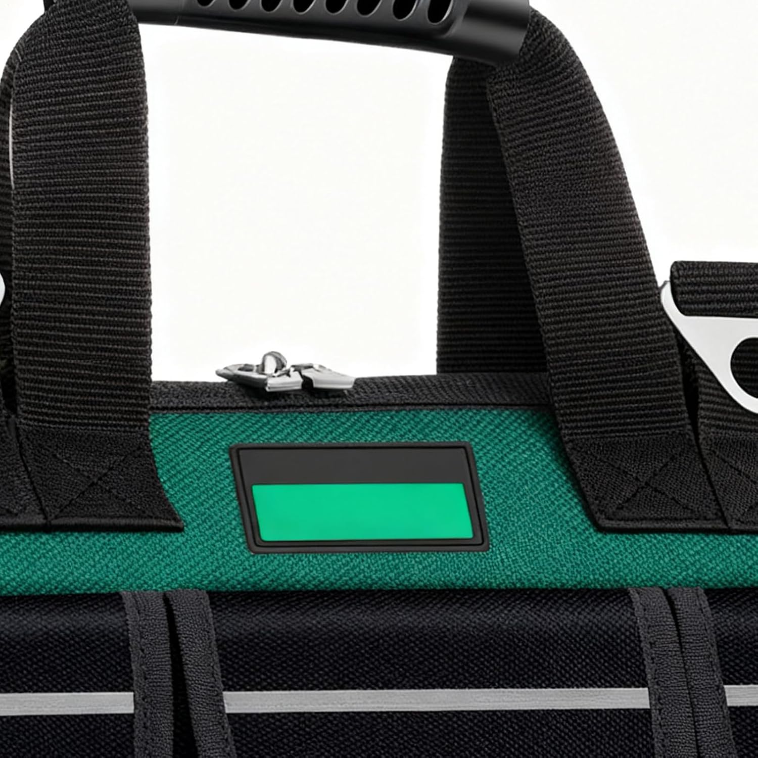 Genérico Organiseur Pour Sac à Outils – Oxford Sacs Lourds De Grande Capacité à Large Ouverture Avec Bandoulière, Rangement Durable Pour Travaux De Construction D'électriciens, Dortoir Pour Voiture, équipement