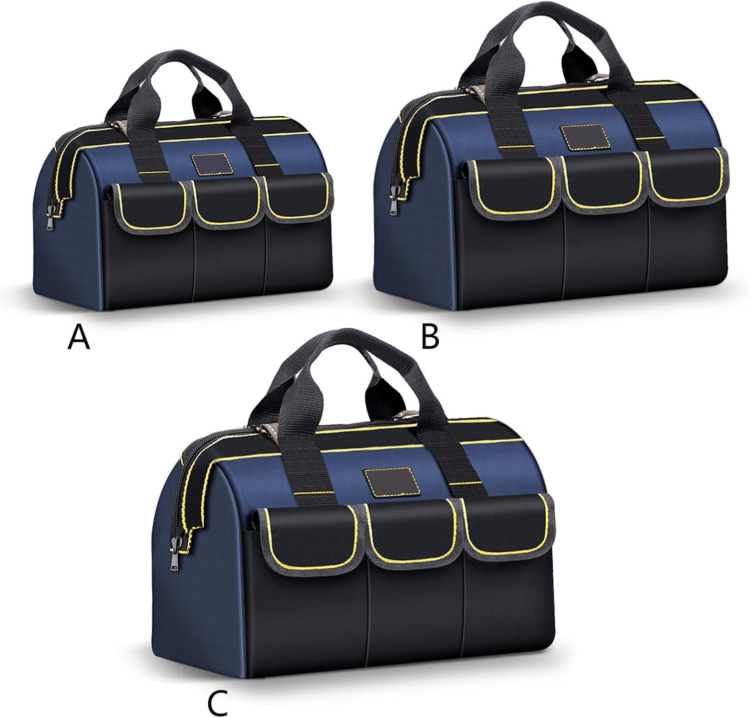  Sac à Outils De 33/16/18 Pouces, Grande Capacité, Organisateur D'outils Haute Performance, En Tissu Oxford, Sac De Rangement étanche Pour Outils