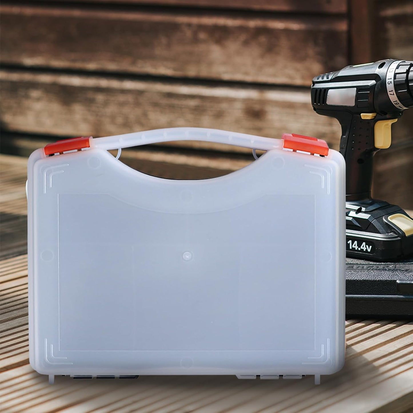  Boîte à Outils Portable Avec Couvercle, Rangement De Petites Pièces, Boîtes De Tri Des Vis, Quincaillerie