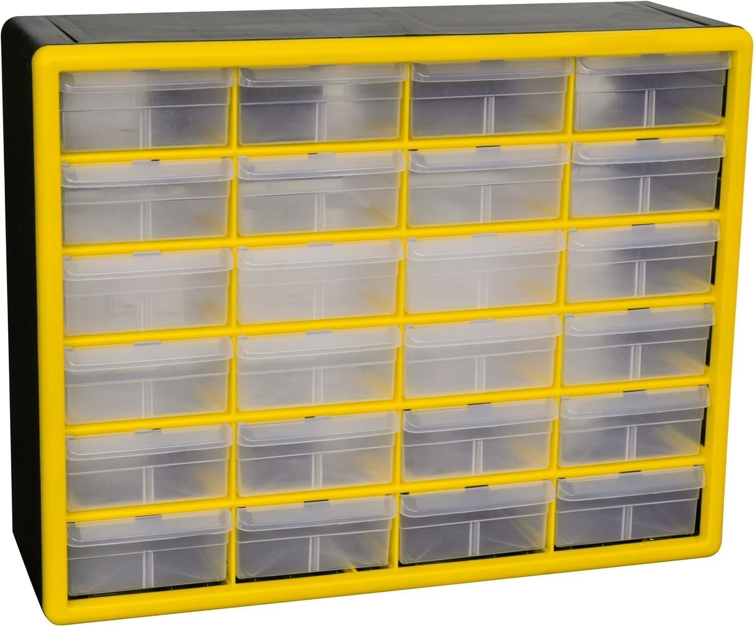  Akro-Mils 10164 64-Drawer Plastic Drawer Storage Cabinet For Garage Organization, Teacher Toolbox, Makeup Organizer, And More, 50,8 Cm W X 16 Cm D X 40,6 Cm H, Red