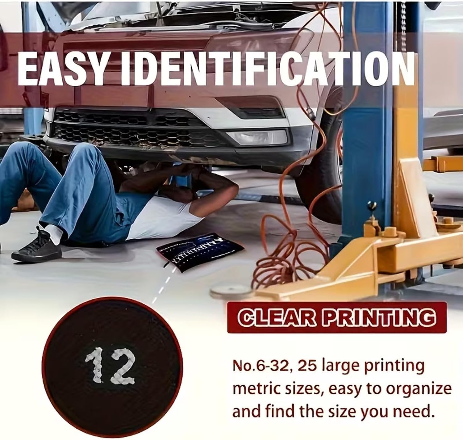  Porte-clé Portable Avec 14 Poches Pour Outils à Main, Organisation, Garage, Camping, Planificateur D'outils