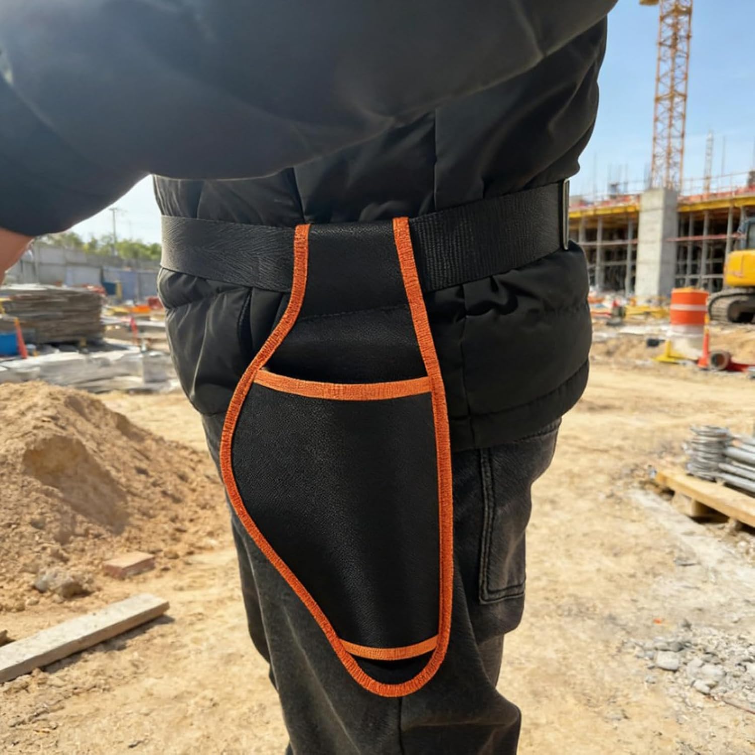  Ceinture Porte-outils De Charpentier Fabriquée à Partir De Tissu Sac Banane Parfait Pour Les Chantiers De Travail Et Les Projets De Réparation à Domicile, Outils De Jardinage