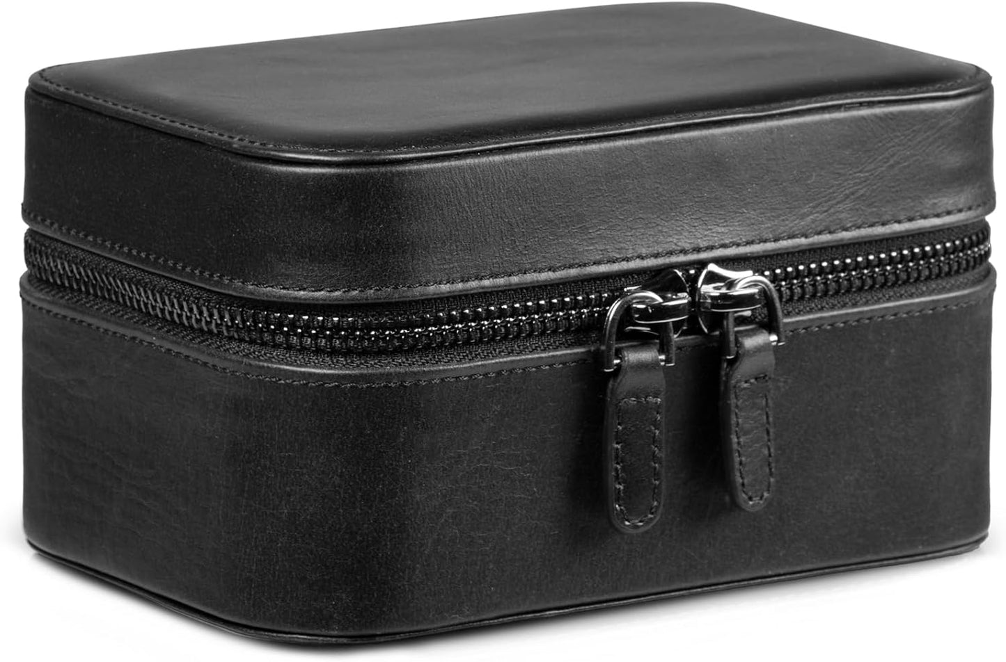  Londo Kensley Boîte à Montres En Cuir Véritable – Protectrice, élégante Et élégante – Présentoir Collecteur De Montres De Luxe Pour Hommes Et Femmes (vert)