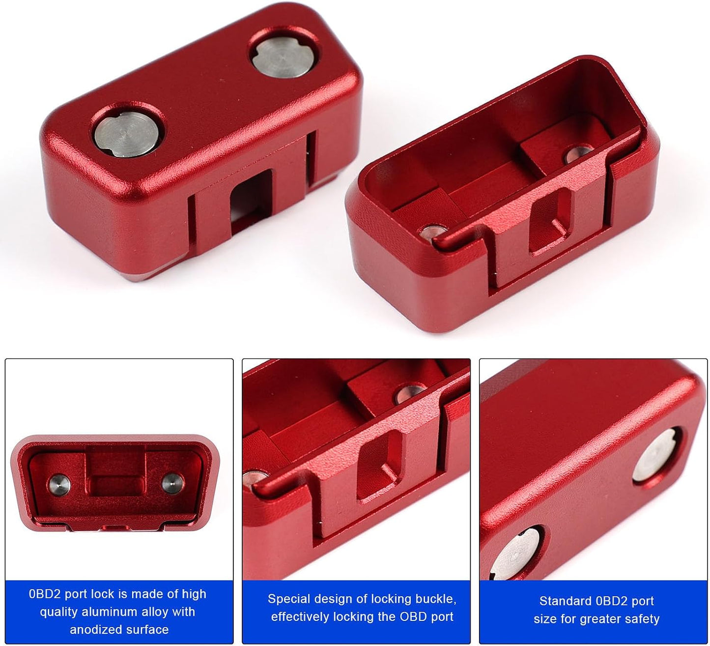  Outil De Protection De Port à Installation Rapide Pour Voiture, Camion, SUV, Empêche Le Vol De Données