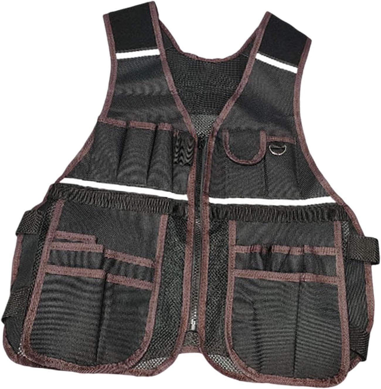  Gilet De Travail Multipoches, Gilet Réfléchissant, Gilet Porte-outils, Gilet D'électricien Oxford Avec Poches à Outils, Adapté Aux électri