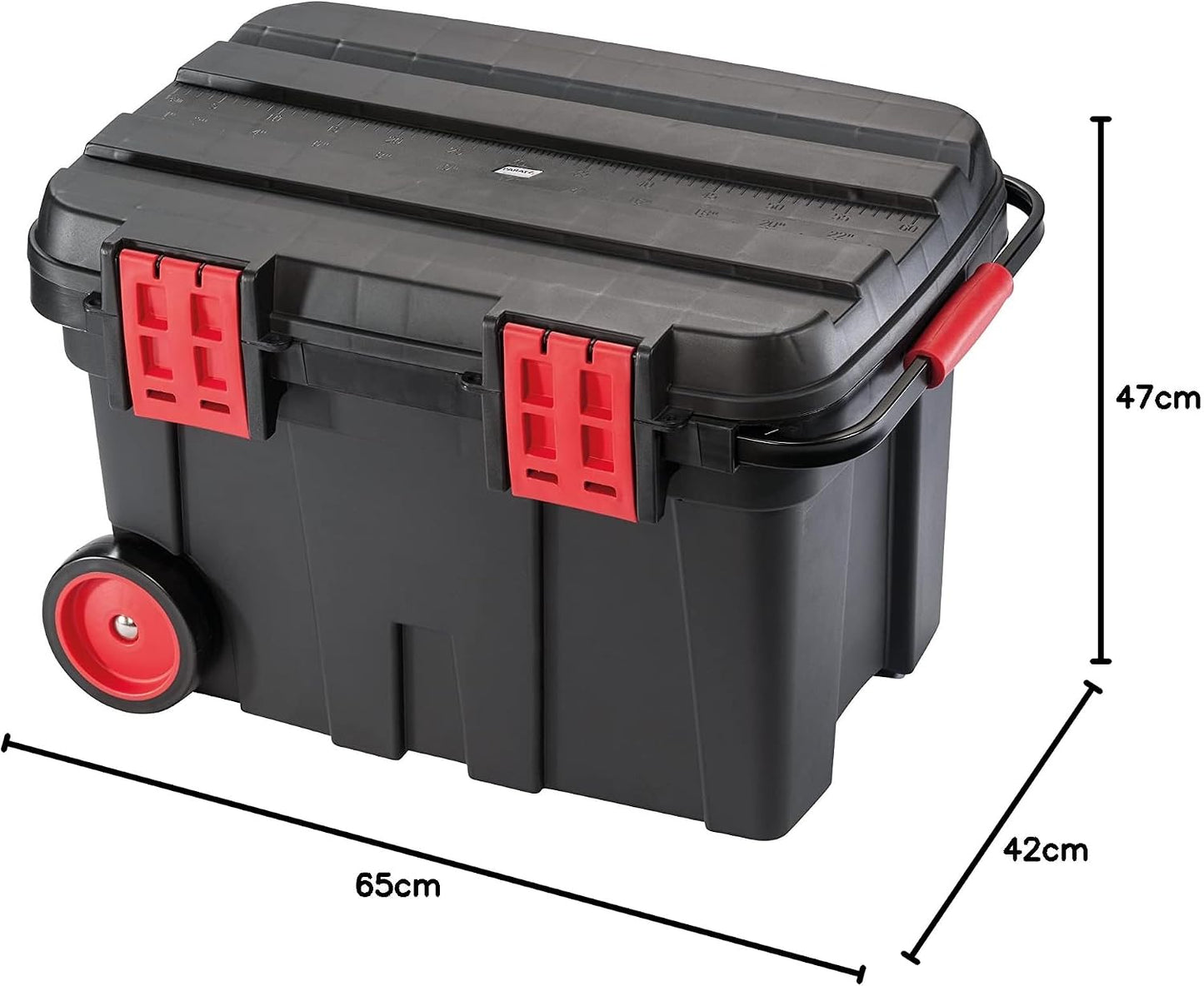  Parat Valise Spéciale PROFI-LINE KingSize (taille XXXL / Conteneur à Outils Enroulable / Boîte à Outils Noire, Sans Outils) 5814500391