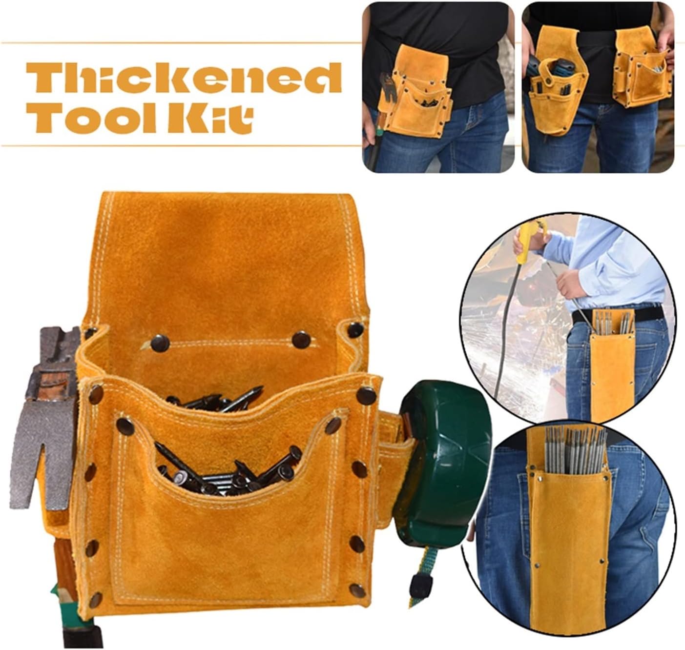  Équipement De Soudage Sac De Soudage Kit D'électrode Sac De Stockage De Soudage Sac De Rangement Des Flammes Et Quincaillerie Matériel(B)