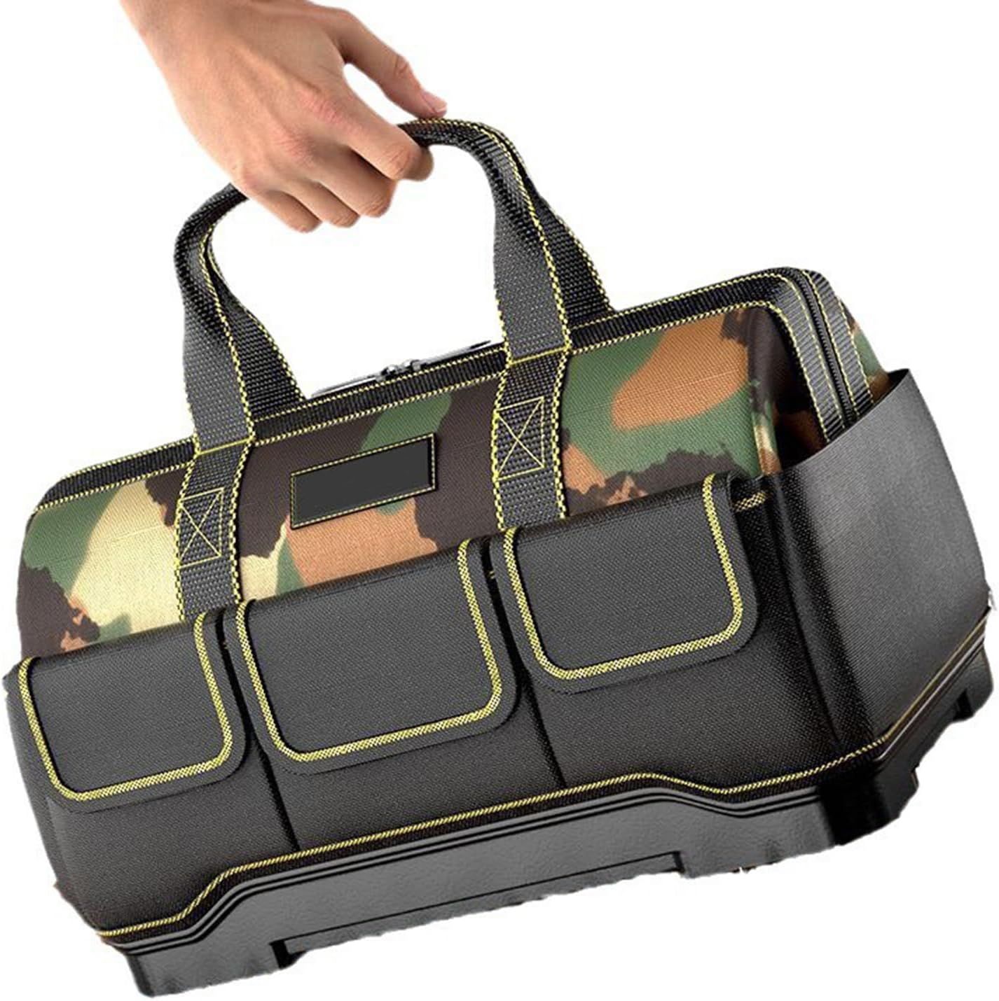  Sac à Outils D'Électricien | Sac Organisateur Portatif Pour Outils,Organisateur De Stockage Extensible Avec Pochette Boîte Et Ceinture Pour Électricien, Mécanicien, Jardin, Construction,