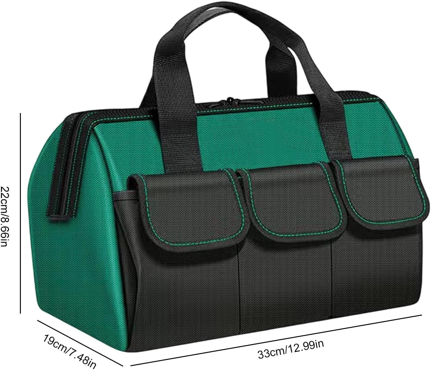  Sac à Outils, Organiseur De Boîte à Outils Portable, Sac De Rangement D'outils, Porte-outils à Large Ouverture, Organisateur D'outils Multi-poches, Rangement D'outils Doux, Sac à Outils Robuste,
