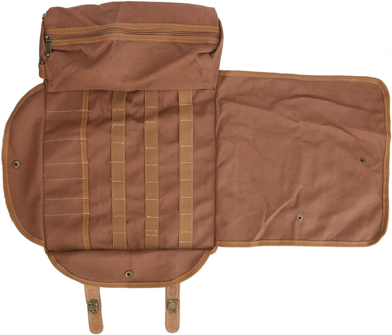  Sac à Outils De Barman, étui De Bar En Toile De Grande Capacité Avec Bandoulière Réglable, Organisateur Portable Compact Avec Compartiments Pour Les Fêtes De Camping, Barmen à Domicile (Café)