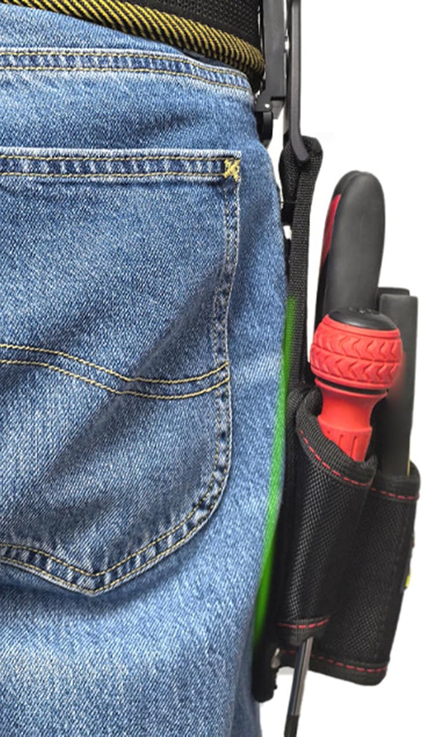  Sacoche D'électricien,Grande Capacité De Rangement Organiseur | Ceinture Porte-outils - Pour Artisan Couvreur Menuisier Bricoleur