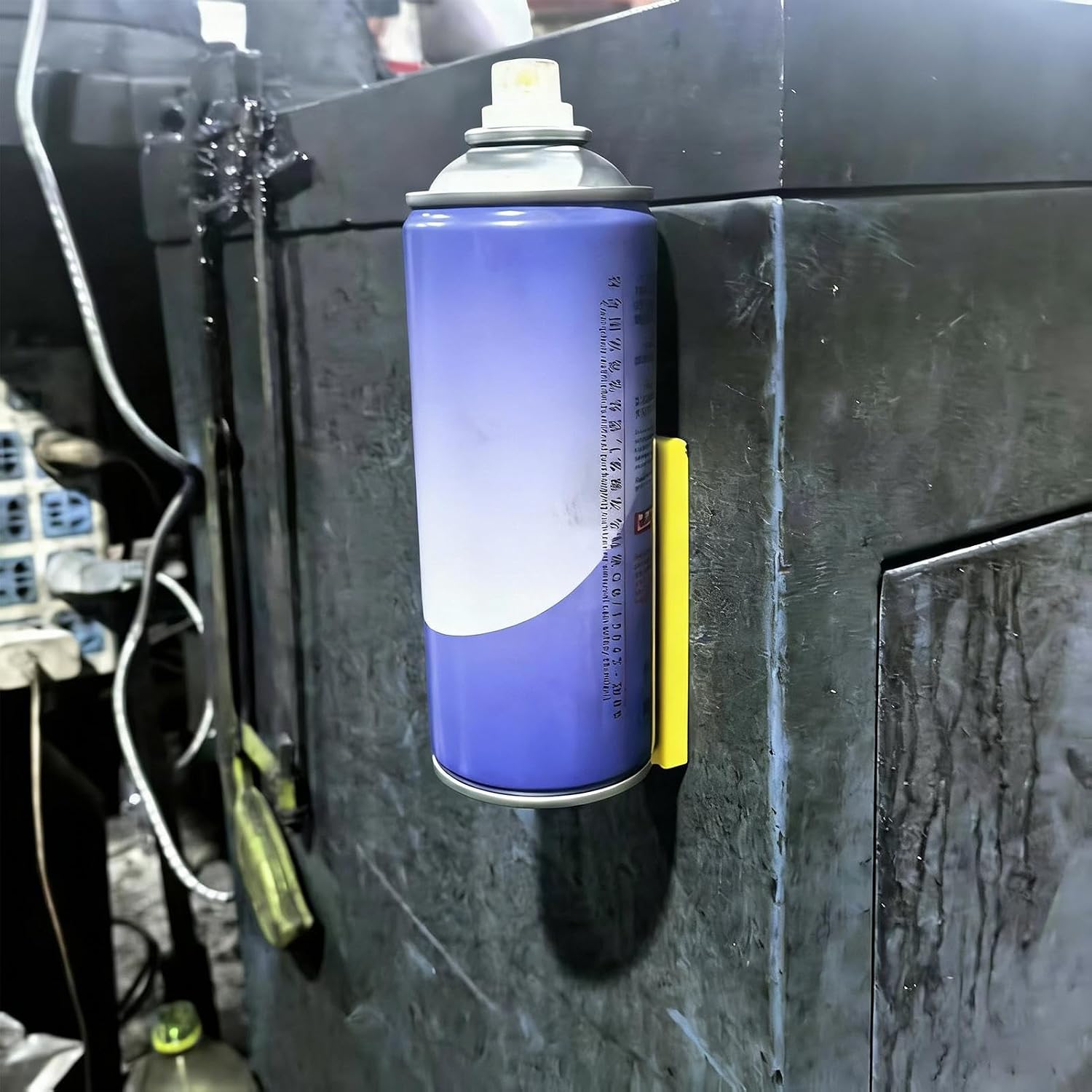  Porte-Bombes Aérosols Magnétique | Organisateur De Rangement Pour Boîte à Outils Avec Système Gain De Place - Porte-Bouteille Spray - Pour Maison Atelier Bricolage Studio Et En Intér