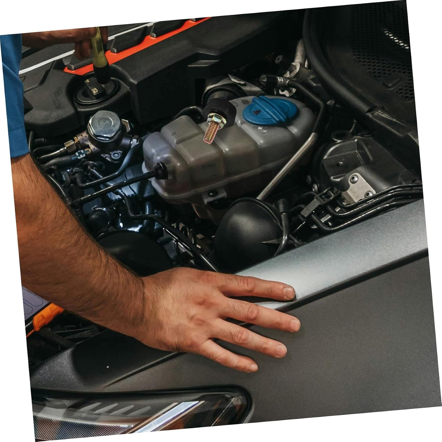  Cabilock Butoir De Capot Moteur Fer Ajusteur De Butée De Pare-chocs Automobile Installation Rapide Pour Sécuriser Le Capot Compatible
