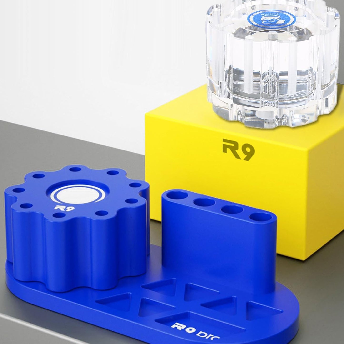  Porte-outils De Réparation Compact Et à La Mode, Boîte De Rangement Gain De Place, étagère Multi-usages Pour Outils De Réparation Et Accessoires