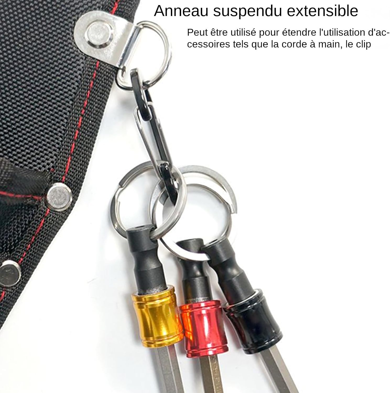  Porte-Outil Ceinture - Sac Plomberie Imperméable,Sac à Outils Compact Résistant Pour Électricien Mécanicien Bricolage Plomberie Pêche Menuiserie Chasse Randonnée