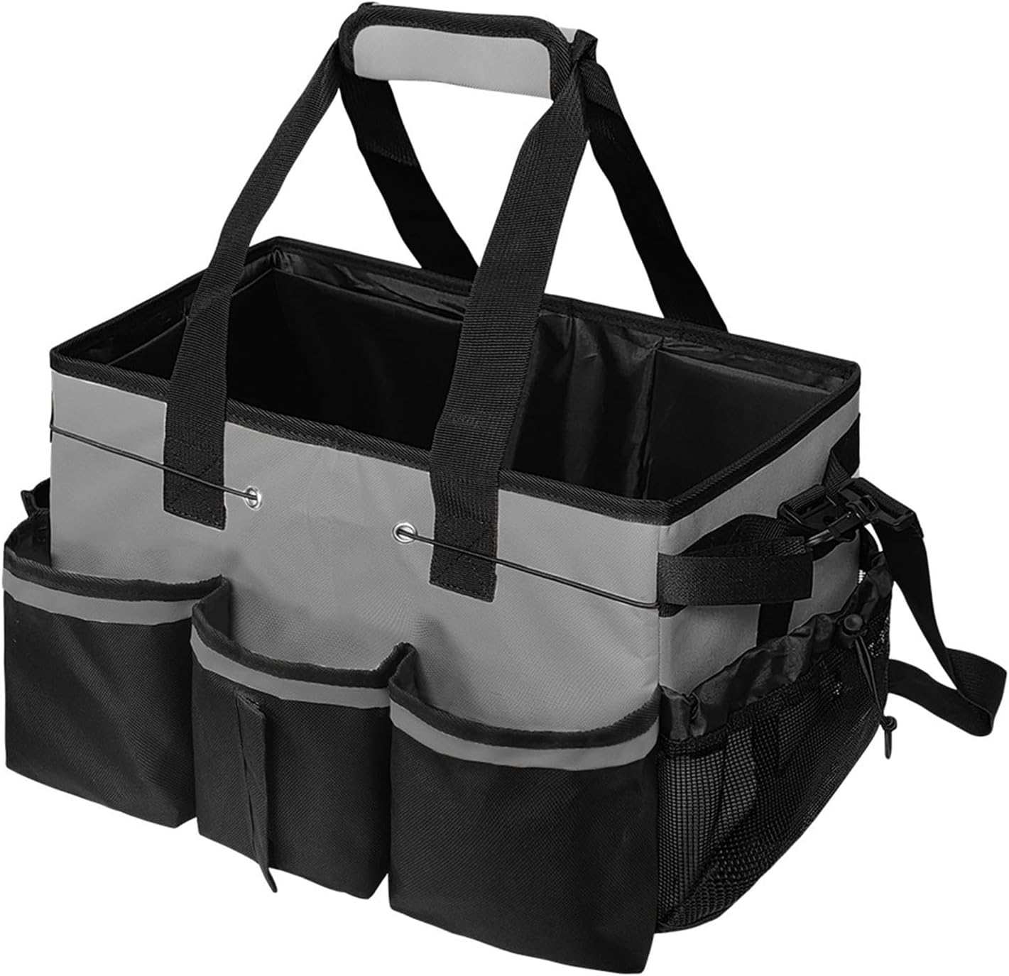  Sac De Rangement Pour Ustensiles De Nettoyage Avec Compartiments Intérieurs Imperméables Et Bien Pensés Pour Un Sac Bien Rangé Et Multifonctionnel