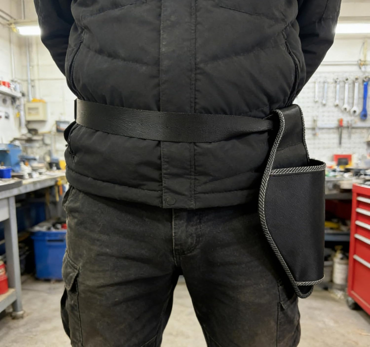  Ceinture Porte-outils De Charpentier Fabriquée à Partir De Tissu Sac Banane Parfait Pour Les Chantiers De Travail Et Les Projets De Réparation à Domicile, Outils De Jardinage