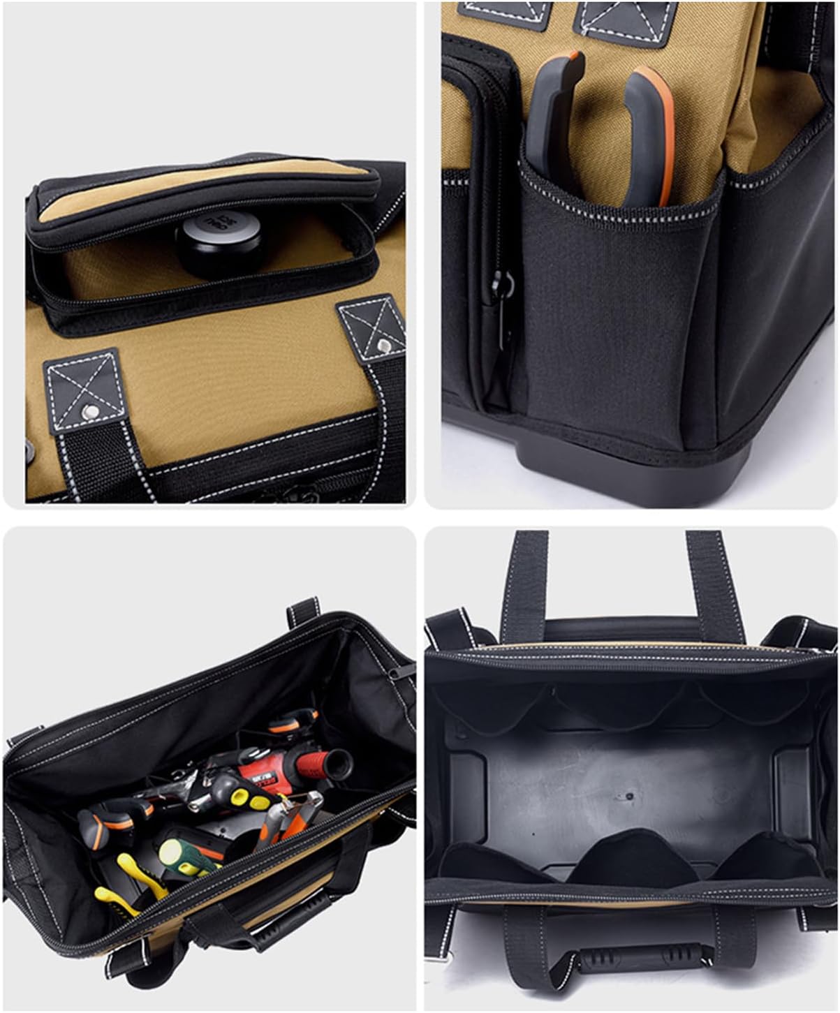 GENERIC Sacs De Rangement Pour Outils, Grande Capacité, étanche, Sac De Rangement Pour Outils D'électricien, Pour Charpentier, Architecte, Ingénieur, Atelier, Réparateur