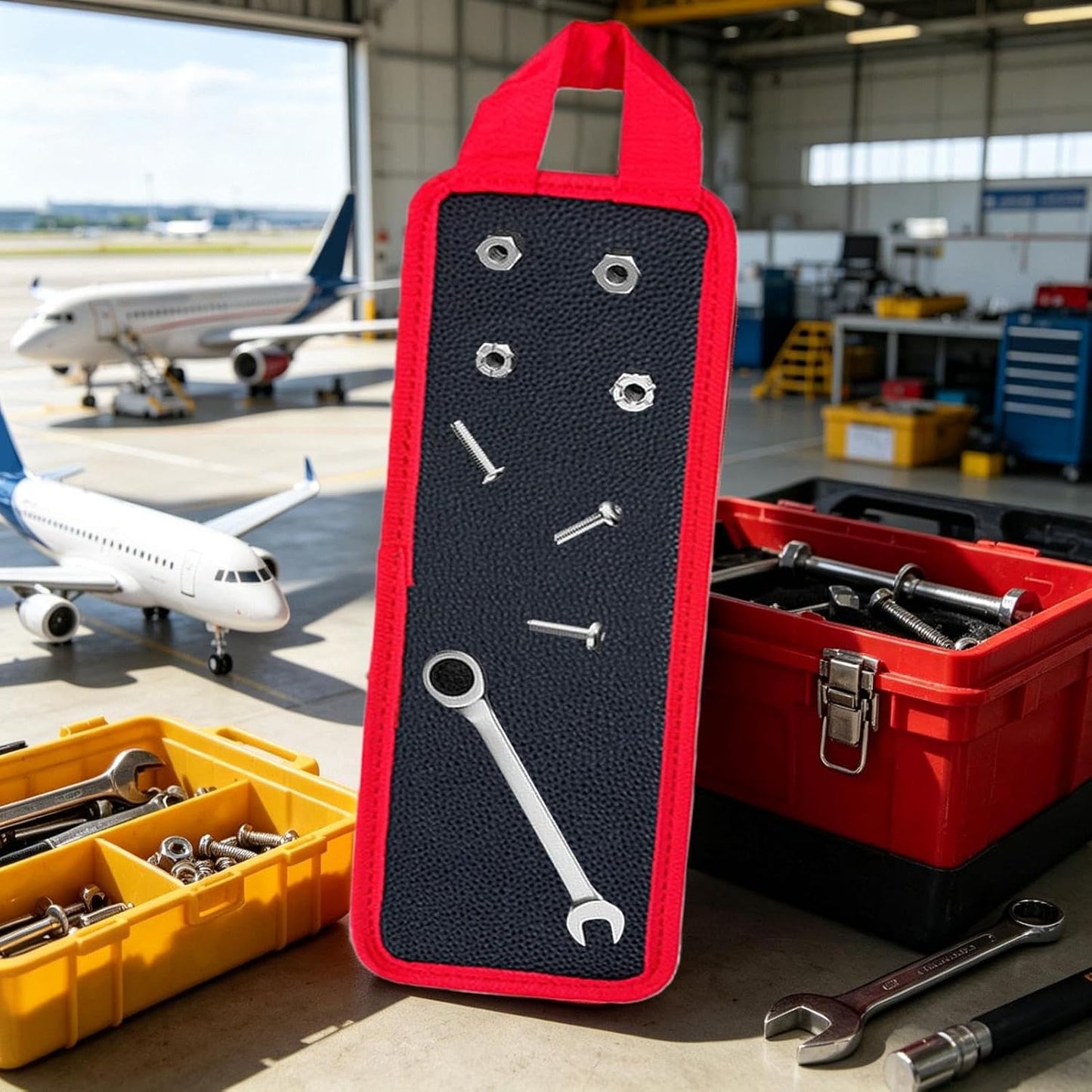  Tapis Magnétique Pour Outils - Plateau Magnétique Porte-Pièces Avec Poignées | Tapis Organisateur Souple Équipement | Pour Garage Atelier Réparation Automobile Jardin Maison À Outils
