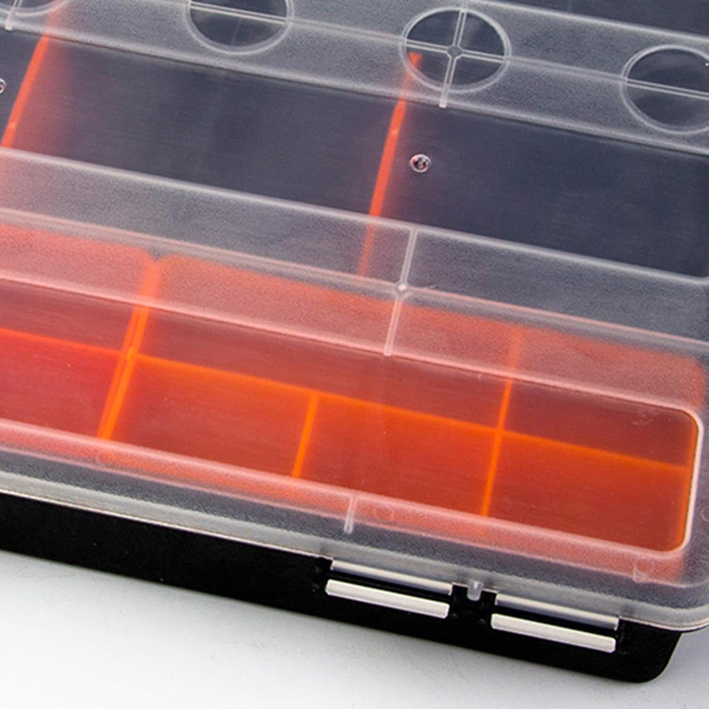 GENERIC Organisateur De Boîte à Outils | 21 Compartiments Grande Capacité Verrouillable | Conteneur Pour Petits équipements | Pour Vis, écrous, Vis, Garage, équipement De Pêche, Atelier, Atelier