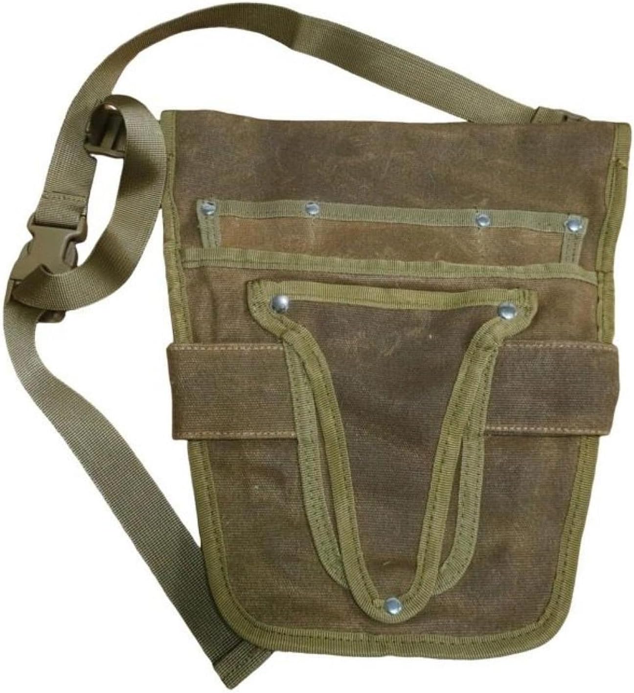  Générique Ceinture Porte-outils De, Résistante Avec Poches, En Toile, Réglable, Petite, Porte-outils, Organiseur Pour Un, Marron