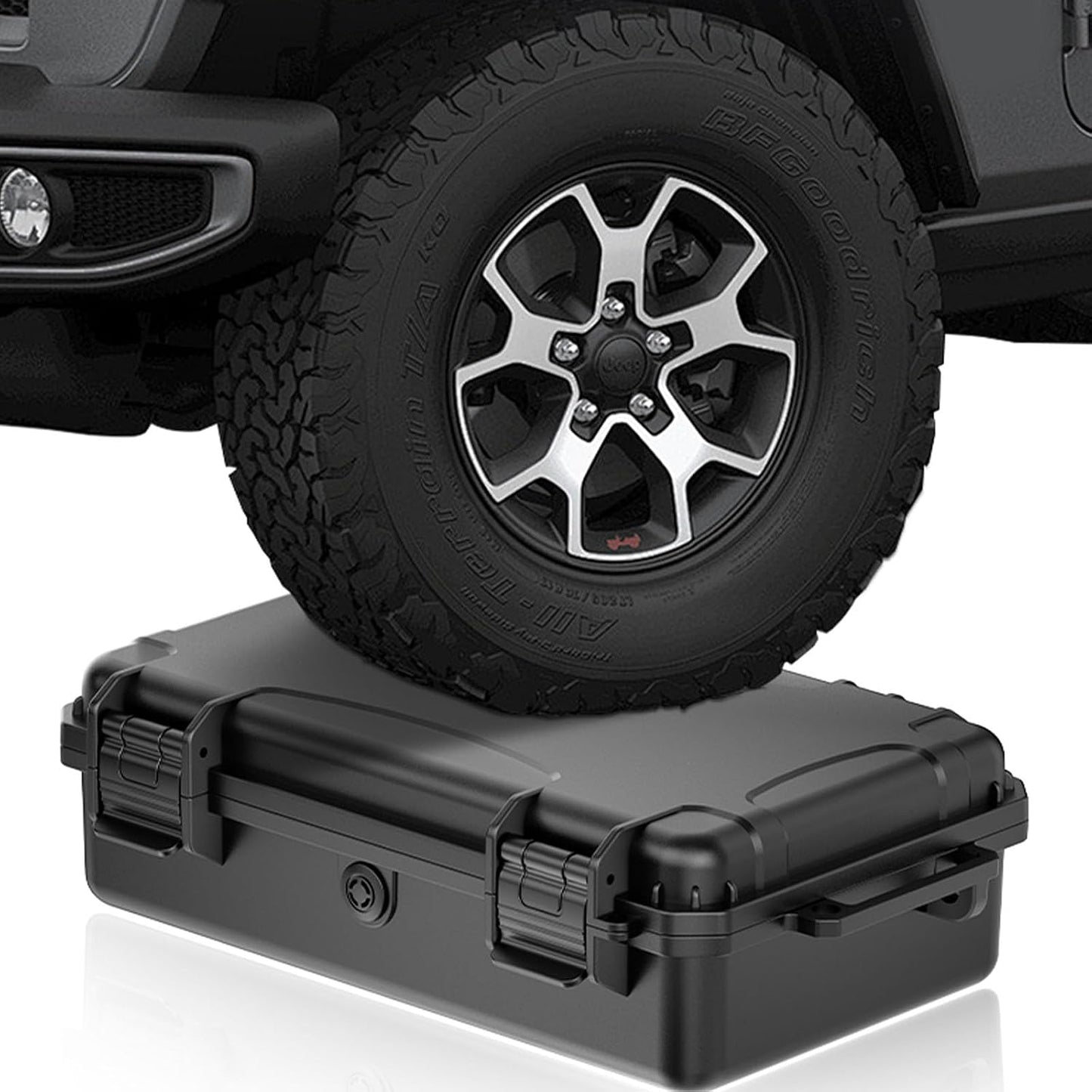  Mallette De Rangement En ABS Résistant Aux Chocs Avec Poignée Ergonomique, Boîte De Pièces De Valise Portable Pour L'organisation Des Outils, Boîte à Outils ABS