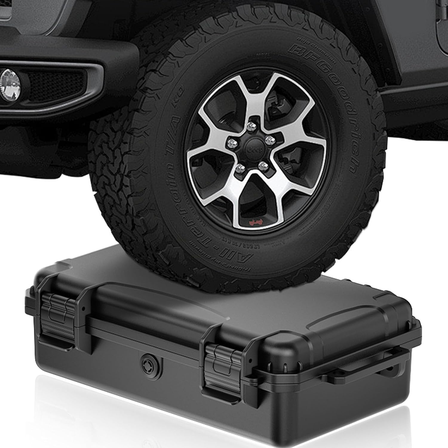  Mallette De Rangement En ABS Résistant Aux Chocs Avec Poignée Ergonomique, Boîte De Pièces De Valise Portable Pour L'organisation Des Outils, Boîte à Outils ABS