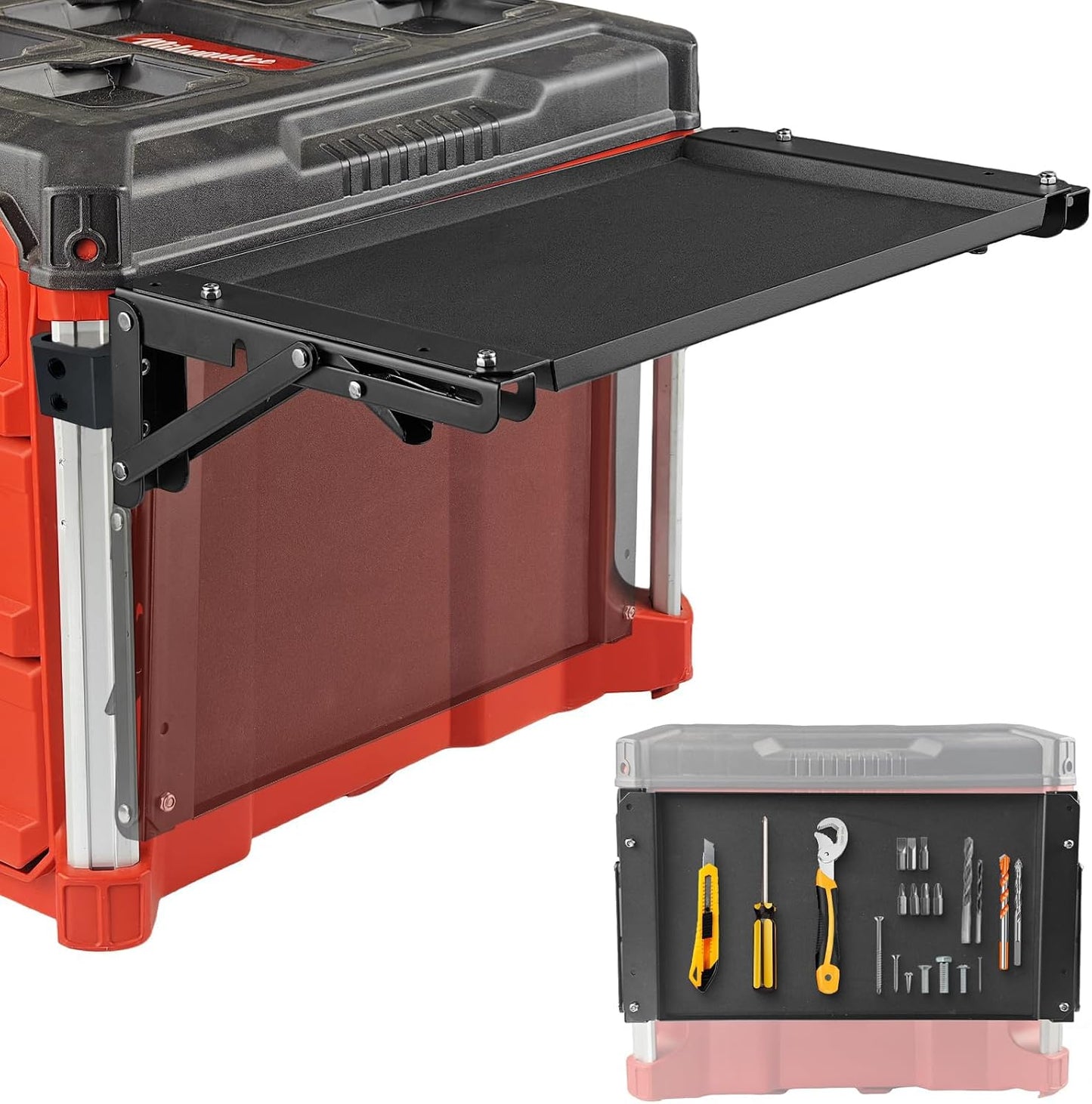  Plateforme D'atelier Mobile Robuste Avec Support Intégré Et Fond En Aluminium Antirouille