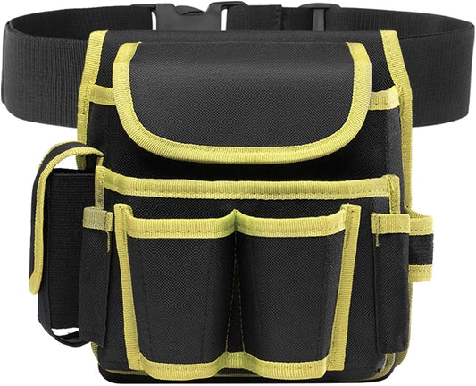  Sacs à Outils, Sac De Rangement Pour électricien, Sac Banane Avec Poches, Ceinture Ventrale Réglable, Résistant à La Déchirure Et Aux Rayures